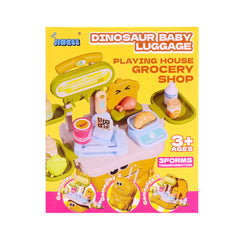 JQPT359-21 HAMBURGER DINO PLAYING HOUSE IR Default Title - MamasJan Toys