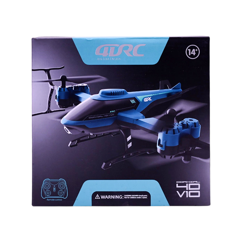 4D-V10 PLANE DRONE R/C IR Default Title - MamasJan Toys