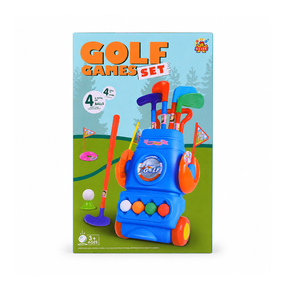 990 GOLF SET IN TROLLEY IR Default Title - MamasJan Toys