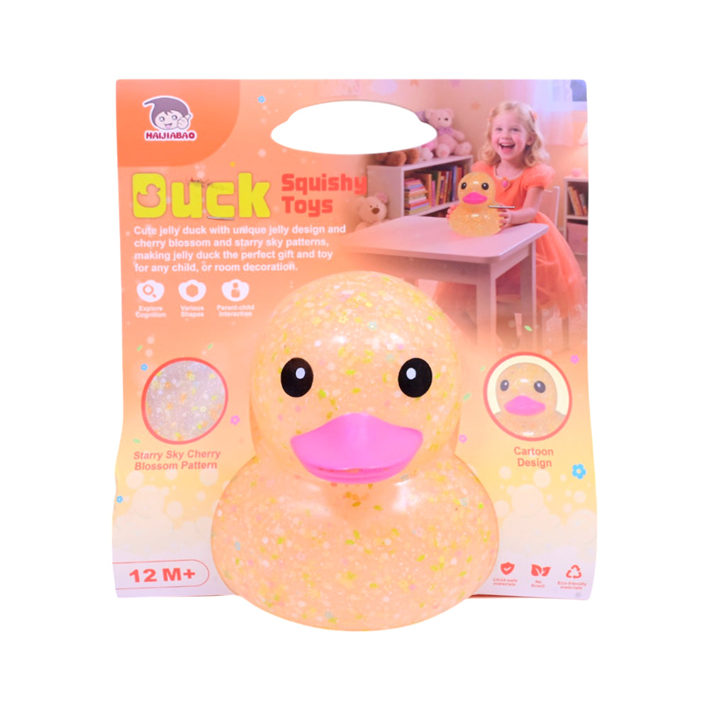 BLS8-91 SQUISHY VINYL DUCK IR Default Title - MamasJan Toys