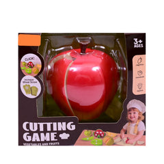JQ919-35 APPLE CUTTING GAME IR Default Title - MamasJan Toys