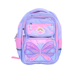SD12-2628 KIDS SCHOOL BACKPACK 16INCH BUTTERFLY IR Default Title - MamasJan Toys