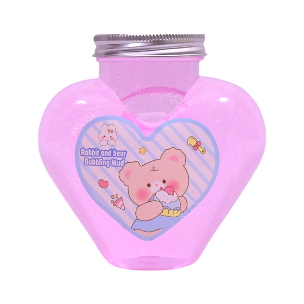 LY2068 CRYSTAL MUD SLIME RABBIT & BEAR IR Default Title - MamasJan Toys