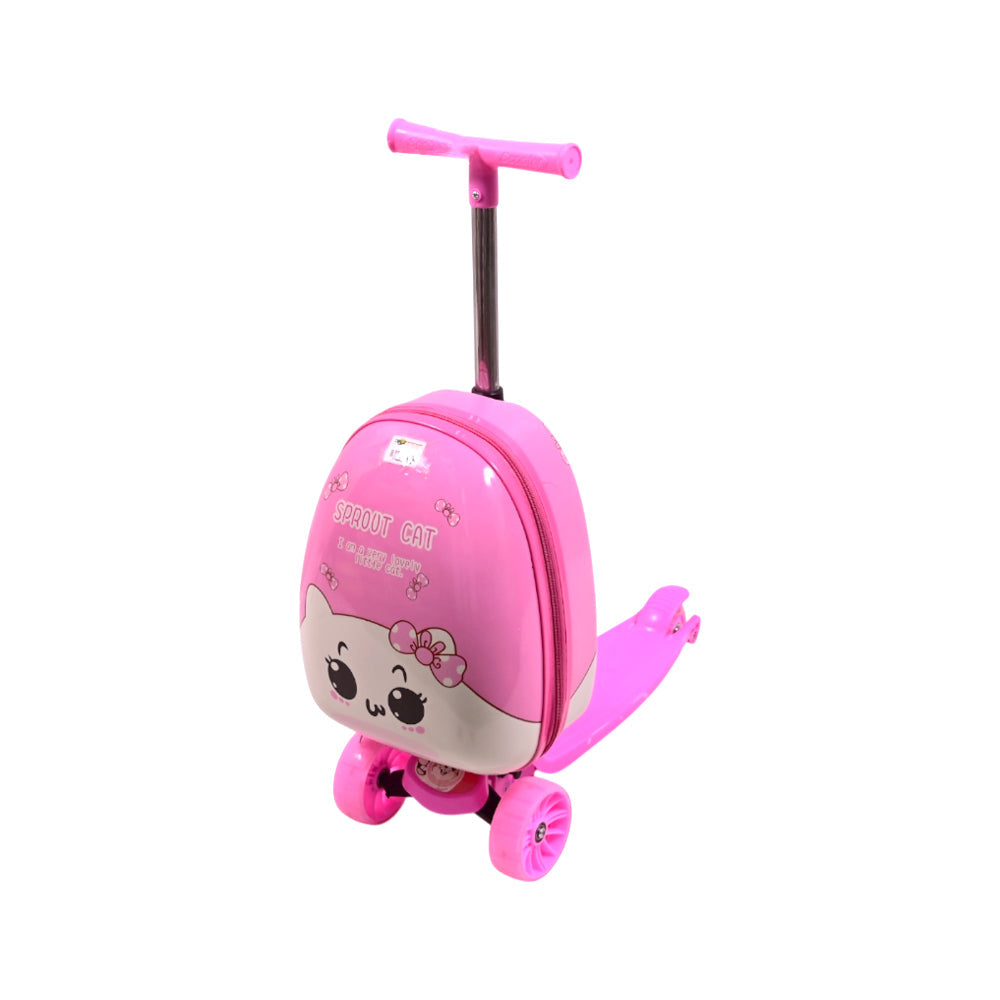 KIDS 3WHEEL SCOOTY W-BAG IR SDL-618A Default Title - MamasJan Toys