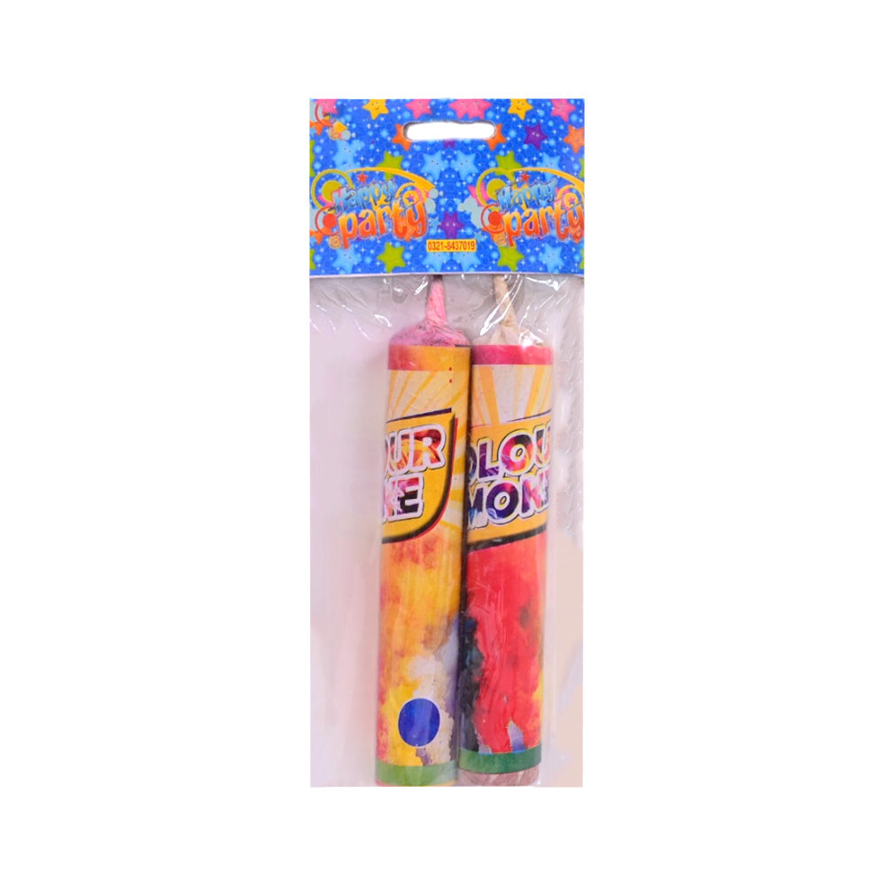 HAPPY PARTY COLOR SMOKE 2PCS PACK N.B Default Title - MamasJan Toys