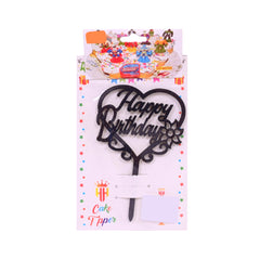 HBD CAKE TOPPER MIX COLOR GLITER N.B Default Title - MamasJan Toys
