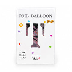 FOIL BALLOON LETTER T Default Title - MamasJan Toys