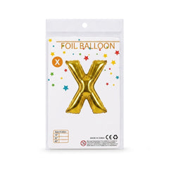 FOIL BALLOON LETTER X Default Title - MamasJan Toys