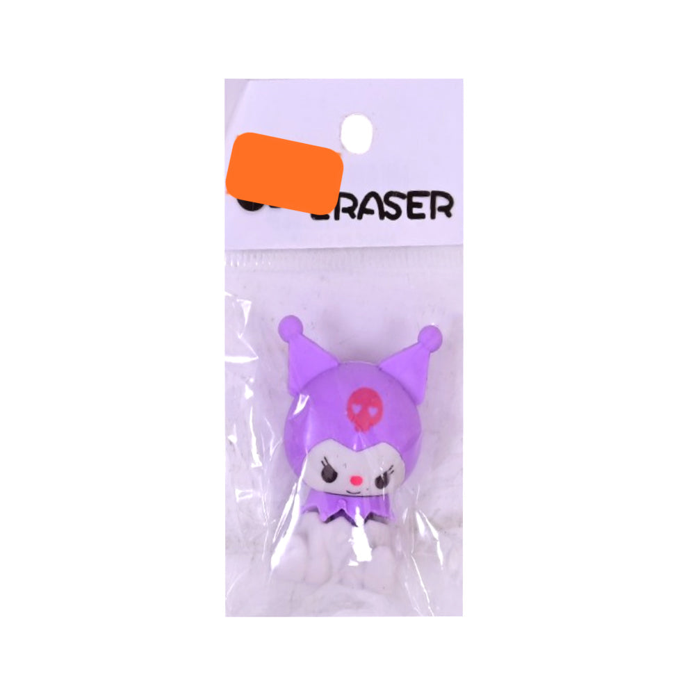 6561 3D KUROMI ERASER S.T Default Title - MamasJan Toys