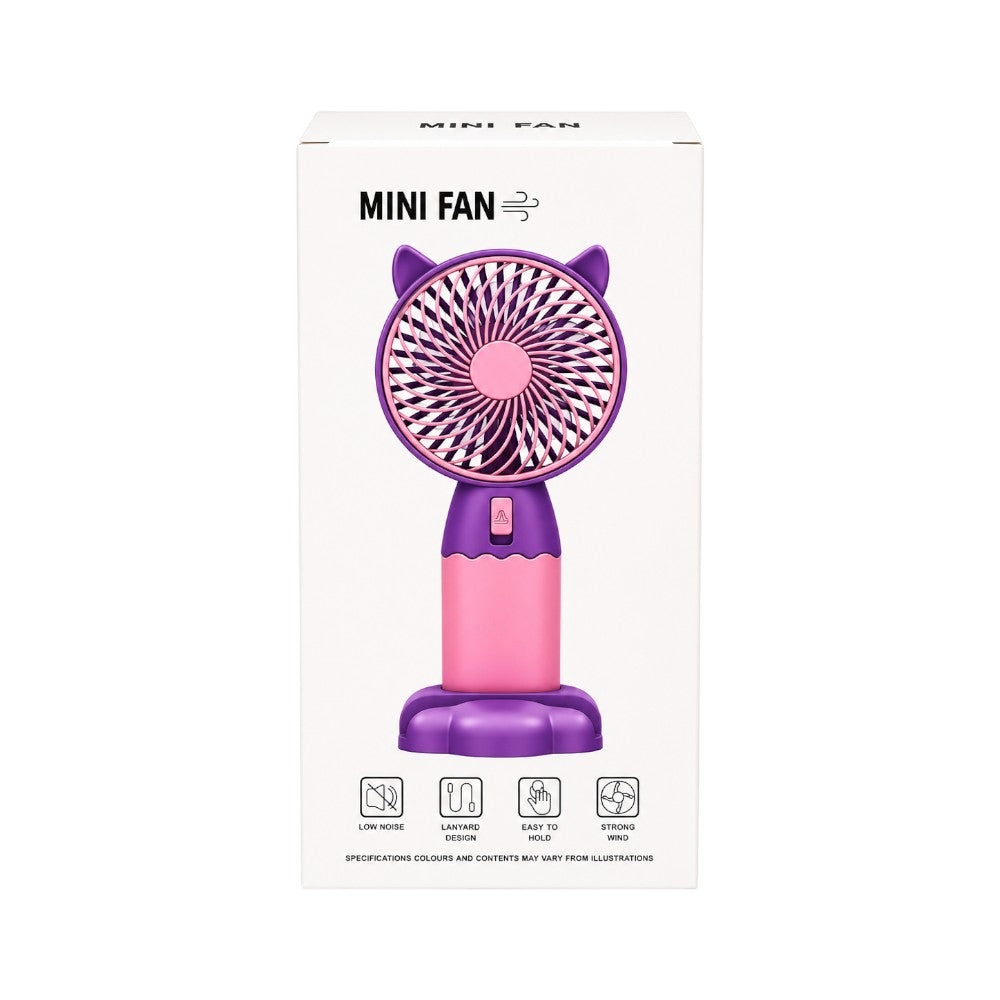 JS57 MINI RECHARGEABLE FAN CROWN Z.B Default Title - MamasJan Toys