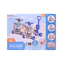 8603 MULTIFUNCTION ACTIVITY WALKER 6 IN 1 T.T Default Title - MamasJan Toys