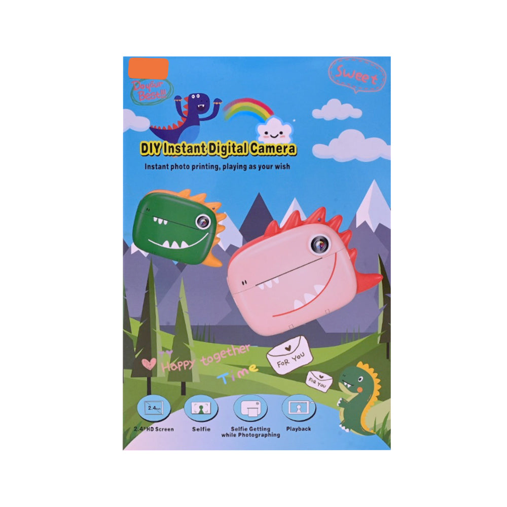 XJD32 CHILDREN INSTANT CAMERA DINO IR Default Title - MamasJan Toys