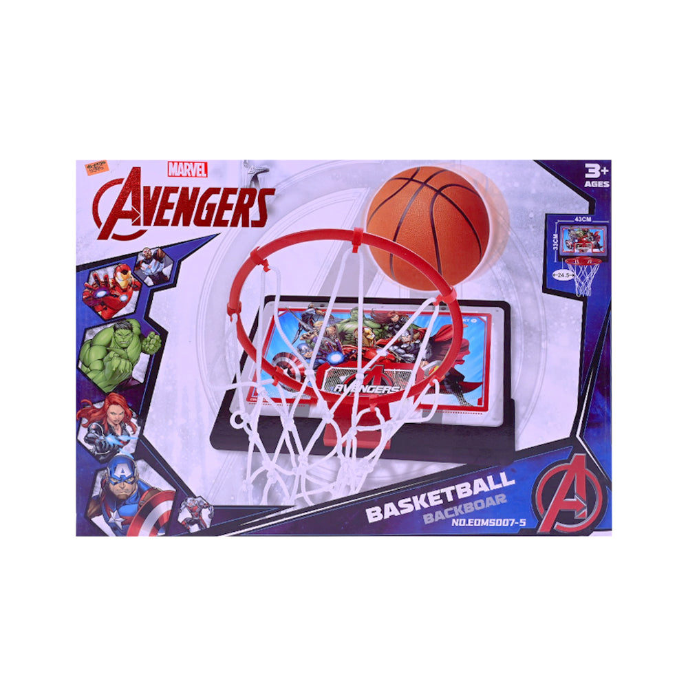 EOMS007-5 BASKET BALL SET AVENGERS H.B Default Title - MamasJan Toys