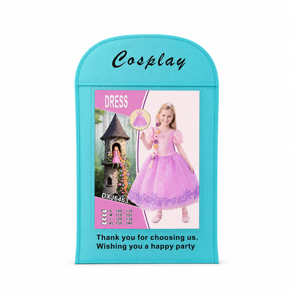 DXJ6463 KIDS COSTUME PRINCESS IR Default Title - MamasJan Toys