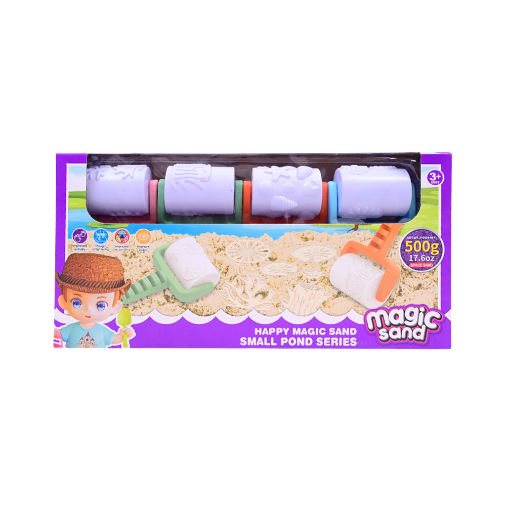 3089 HAPPY MAGIC SAND SET 500G H.B Default Title - MamasJan Toys
