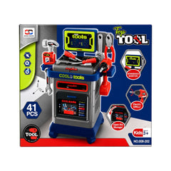 008-202 TOOL SET IN TROLLY 41PCS H.B Default Title - MamasJan Toys