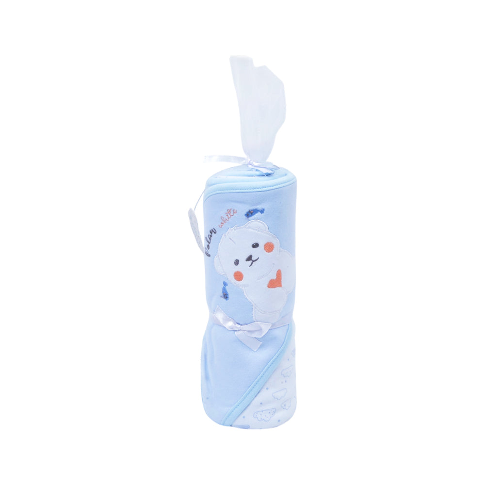 BABY COTTON WRAPPING SHEET ZHS-26 H/M Default Title - MamasJan KidsWear