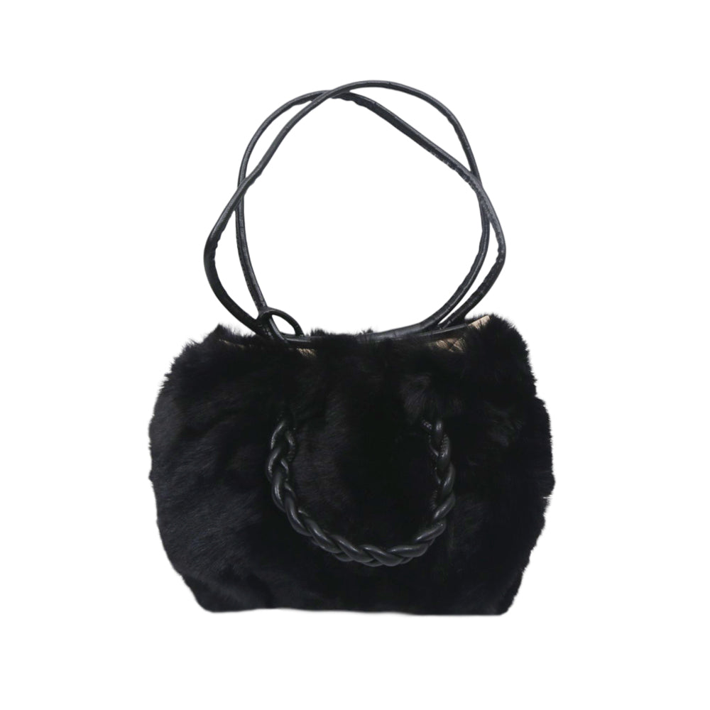 GIRLS CLUTCH PURSE FURR ZHS-26 09 Default Title - MamasJan KidsWear