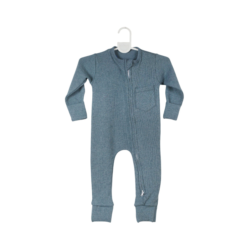 BOYS L/S N&E ROMPER OSB ZHS-26 12-18M HC Default Title - MamasJan KidsWear