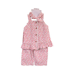 GIRLS S/L 3PC CAPRI SUIT ZHS-26 18-24M 025 FK Default Title - MamasJan KidsWear