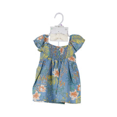 GIRLS S/S 3PC TIGHT SUIT ZHS-26 9-12M 026 FK Default Title - MamasJan KidsWear