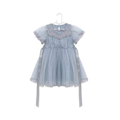 GIRLS CAPSLV FANCY FROCK MIX COL ZHS-26 2-3 YEAR 011 AT Default Title - MamasJan KidsWear