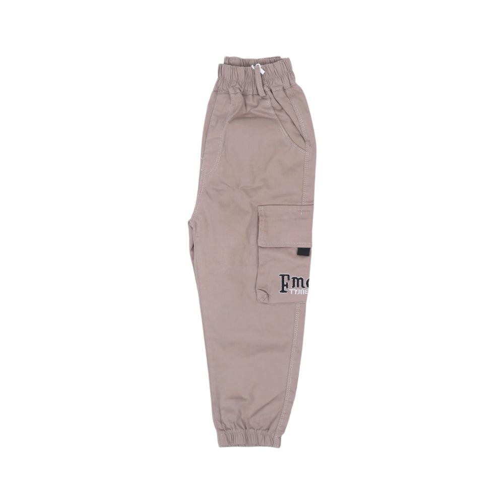 BOY CARGO TROUSER COTTON MIX COL ZHS-26 5-6 YEAR 031 AT Default Title - MamasJan KidsWear