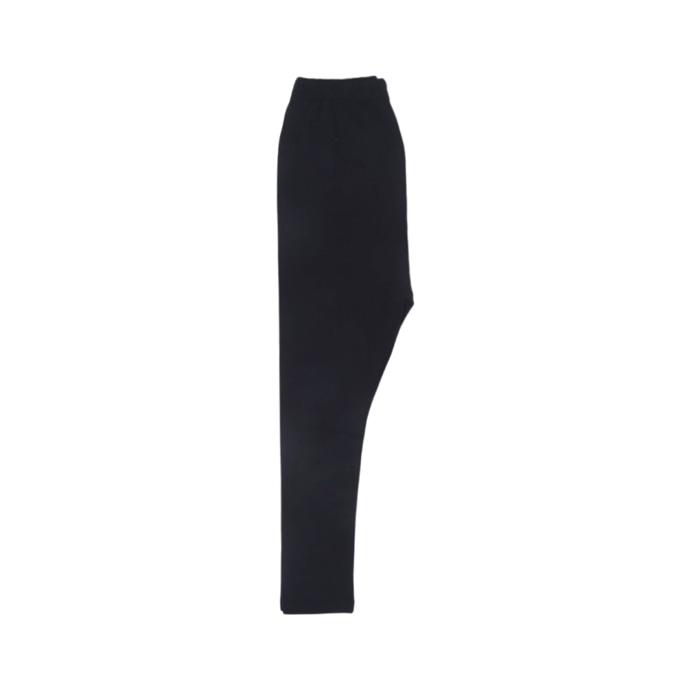 GIRLS TIGHTS PLAIN BLACK 11-12YEAR ZHS-26 H.C Default Title - MamasJan KidsWear