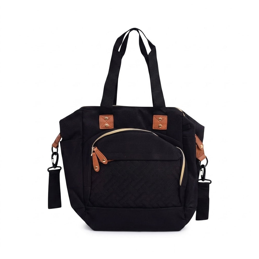 BABY DIAPER BAG BLACK IRS-26 MB-65 Default Title - MamasJan KidsWear