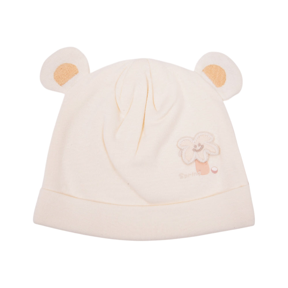 BABY ROUND CAP IRS-26 0-6M 1033 (Multi Color) Default Title - MamasJan KidsWear