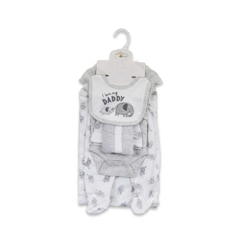 BABY 9PC GIFT SET HANGER GREY IRS-26 3-6M SBK504 Default Title - MamasJan KidsWear