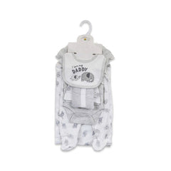 BABY 9PC GIFT SET HANGER GREY IRS-26 3-6M SBK504 Default Title - MamasJan KidsWear