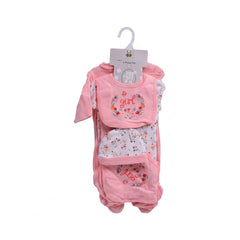 BABY 6PC GIFT SET HANGER PEACH IRS-26 0-3M S6309 Default Title - MamasJan KidsWear