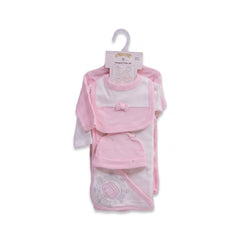 BABY 6PC GIFT SET HANGER PINK IRS-26 0-3M S6320 Default Title - MamasJan KidsWear