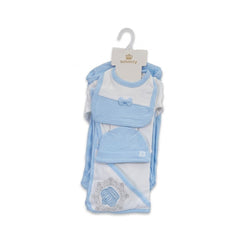 BABY 6PC GIFT SET HANGER SKY BLUE IRS-26 0-3M S6319 Default Title - MamasJan KidsWear
