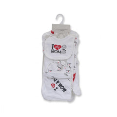 BABY 6PC GIFT SET HANGER WHITE IRS-26 0-3M S6308 Default Title - MamasJan KidsWear