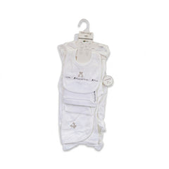 BABY 6PC GIFT SET HANGER WHITE IRS-26 3-6M 6-1BB Default Title - MamasJan KidsWear