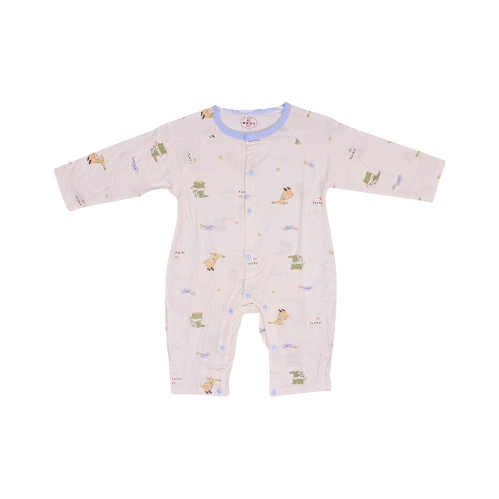UNISEX L/S PRINTED ROMPER ZHS-26 12-18M 2937 I.G Default Title - MamasJan KidsWear