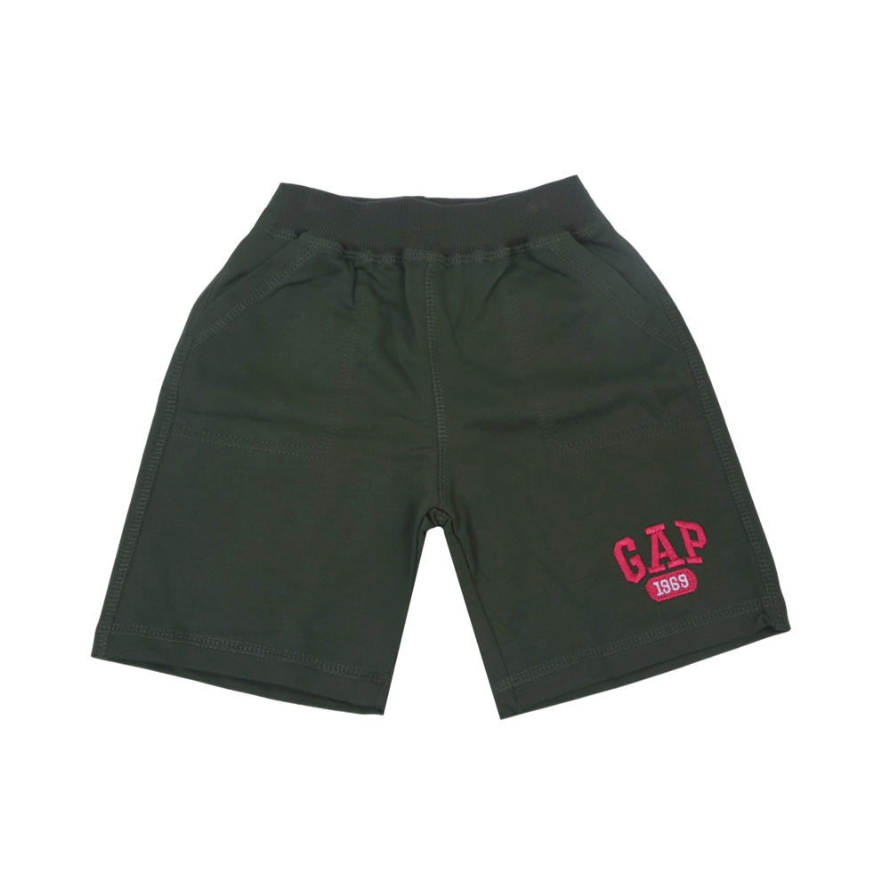 BOYS BLENDED SHORTS GREEN 3-4YEAR ZHS-26 8131-2 IR Default Title - MamasJan KidsWear