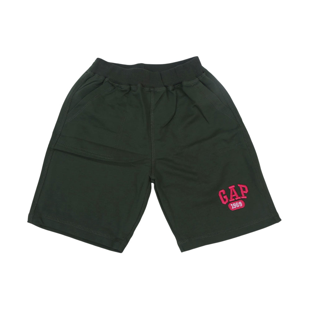 BOYS BLENDED SHORTS GREEN 5-6YEAR ZHS-26 8131-2 IR Default Title - MamasJan KidsWear