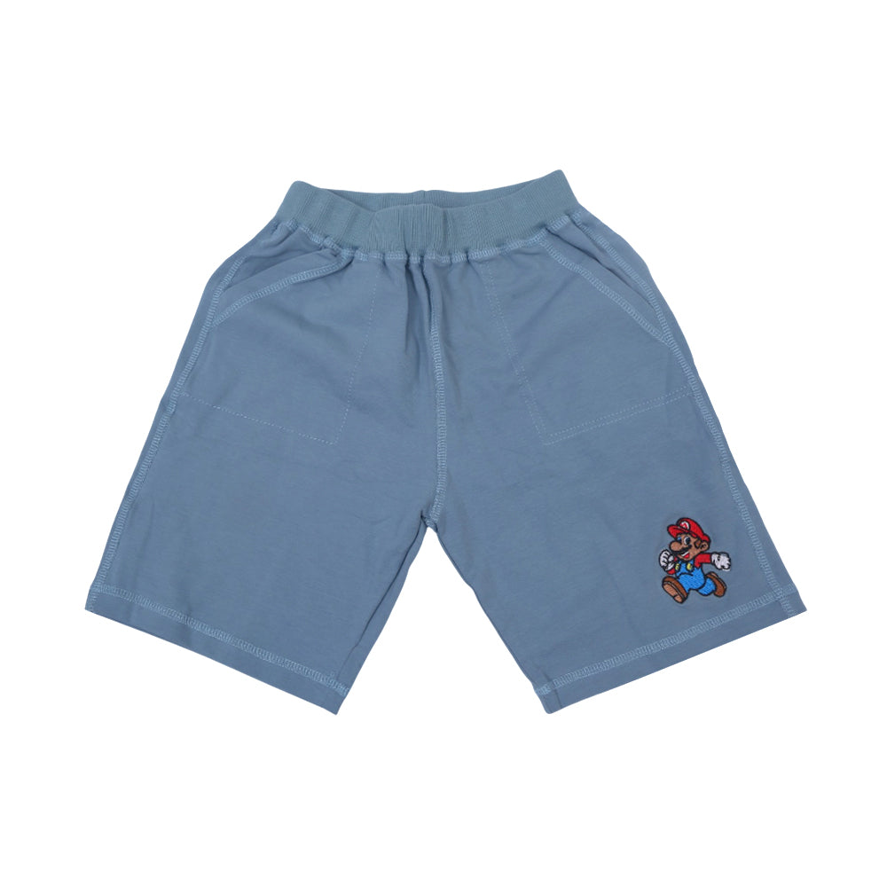 BOYS BLENDED SHORTS C-GREEN 6-7YEAR ZHS-26 8131-3 IR Default Title - MamasJan KidsWear