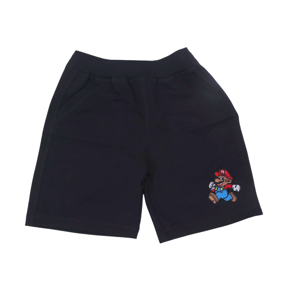 BOYS BLENDED SHORTS BLACK 2-3YEAR ZHS-26 8131-3 IR Default Title - MamasJan KidsWear