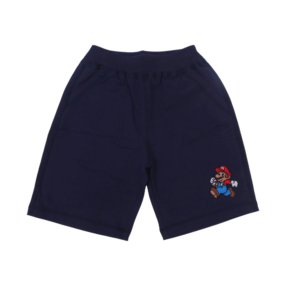 BOYS BLENDED SHORTS NAVY BLUE 3-4YEAR ZHS-26 8131-3 IR Default Title - MamasJan KidsWear