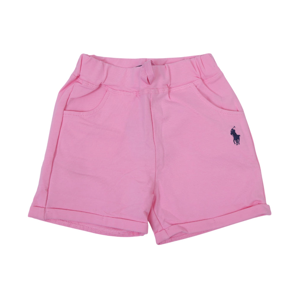 GIRLS BLENDED SHORTS PINK 2-3YEAR ZHS-26 8132 IR Default Title - MamasJan KidsWear