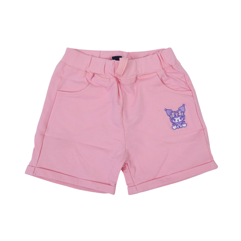 GIRLS BLENDED SHORTS PEACH 2-3YEAR ZHS-26 8132 IR Default Title - MamasJan KidsWear