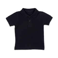 BOYS S/S T-SHIRT POLO NAVY BLUE IR 3-6M 9239 Default Title - MamasJan KidsWear