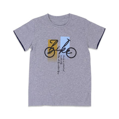 BOYS S/S T-SHIRT ROUND NECK GREY IR 10-11 YEAR A7759 Default Title - MamasJan KidsWear