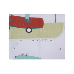 BABY PLASTIC CHANGING SHEET 60X80CM WHITE PRINT IR-26 2402 Default Title - MamasJan KidsWear