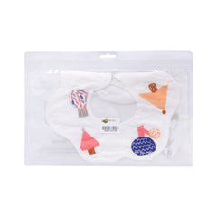 BABY BIB FLOWER SHAPE IRS-26 012 Default Title - MamasJan KidsWear