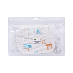 BABY ROUND NECK BIB IRS-26 015 Default Title - MamasJan KidsWear